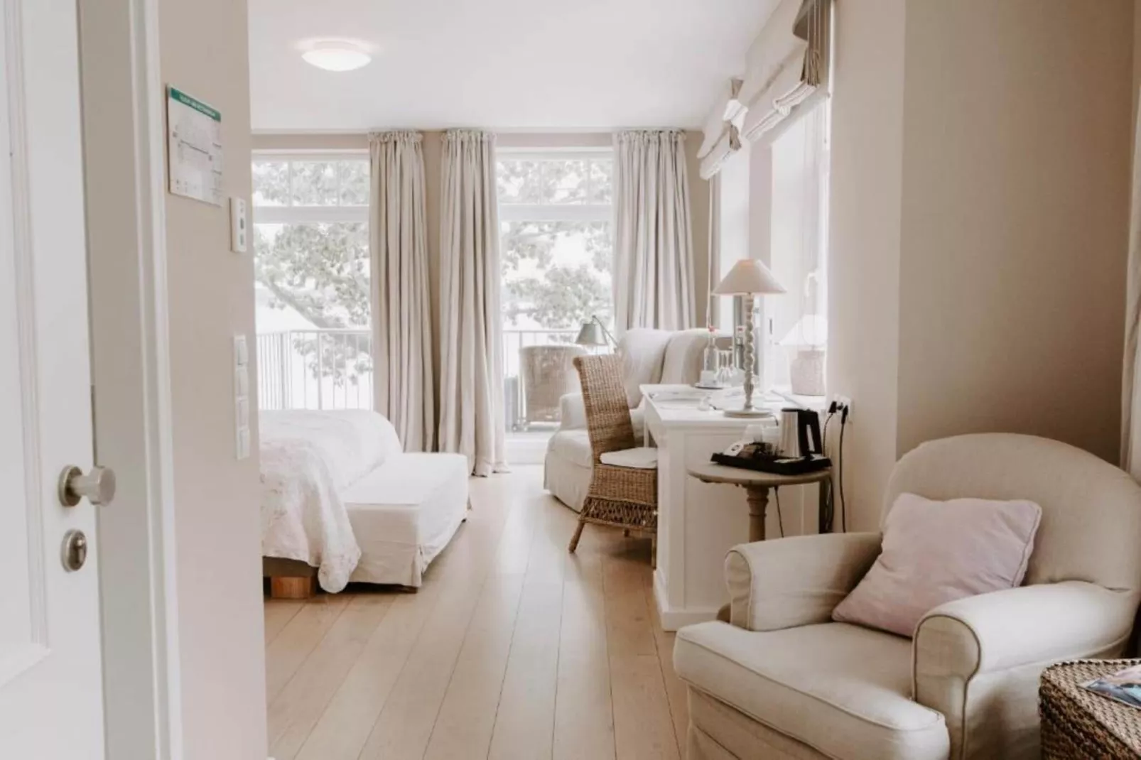 Corner Junior Suite - Sea Side-Slaapkamer