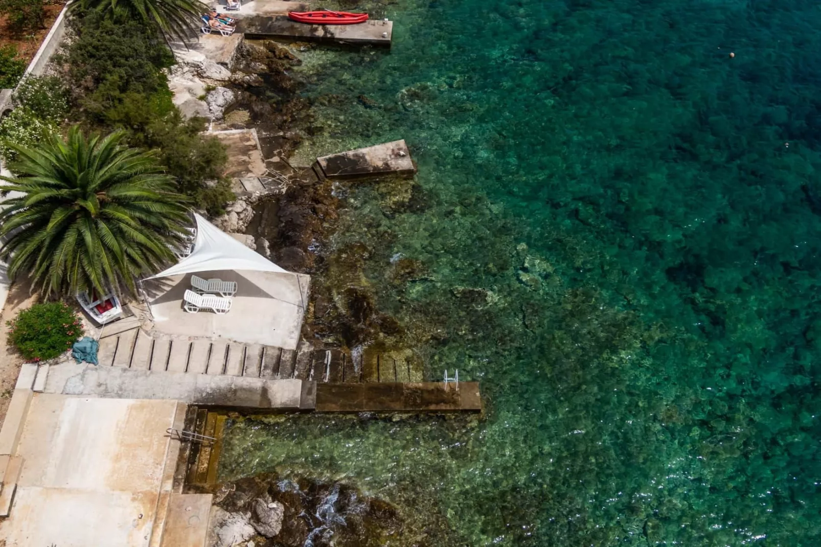 Apartments Fran-Two Bedroom Apartment with Balcony and Sea View ( Fran 2 )-Uitzicht