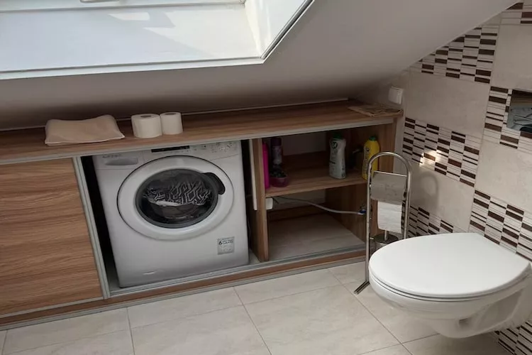 	Dom wakacyjny dla 7 osób w Dębinie-Badkamer