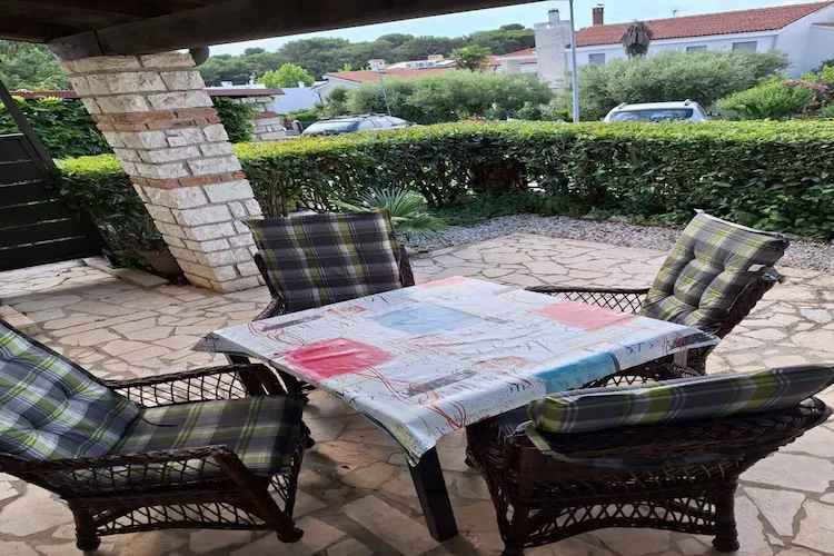 Apartment Erna in Porec, Istria - Terrasbalkon