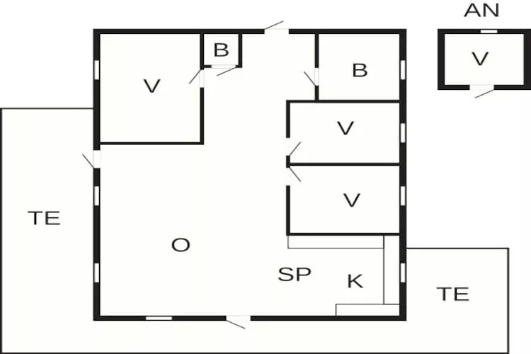 8 persoons vakantie huis in Mönsterås - Plattegrond