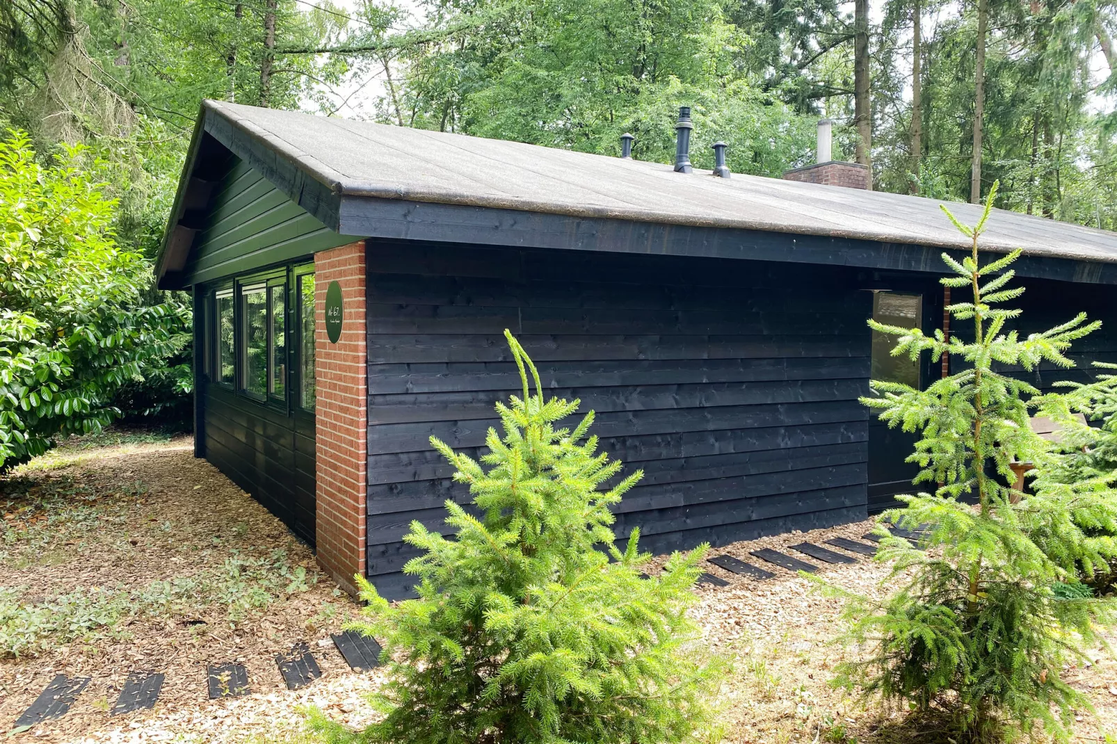 Dutch Cabin Houses C67-Buitenkant zomer