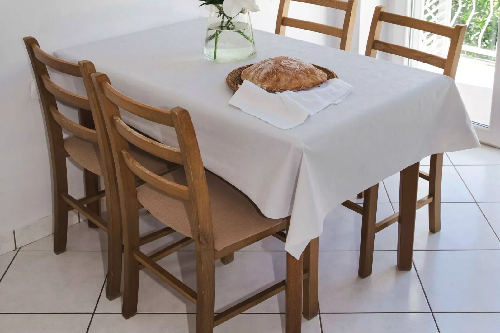 Apartments Bonavista - Superior Two Bedroom Apartment with Balcony and Sea View (A1) - Eetkamer