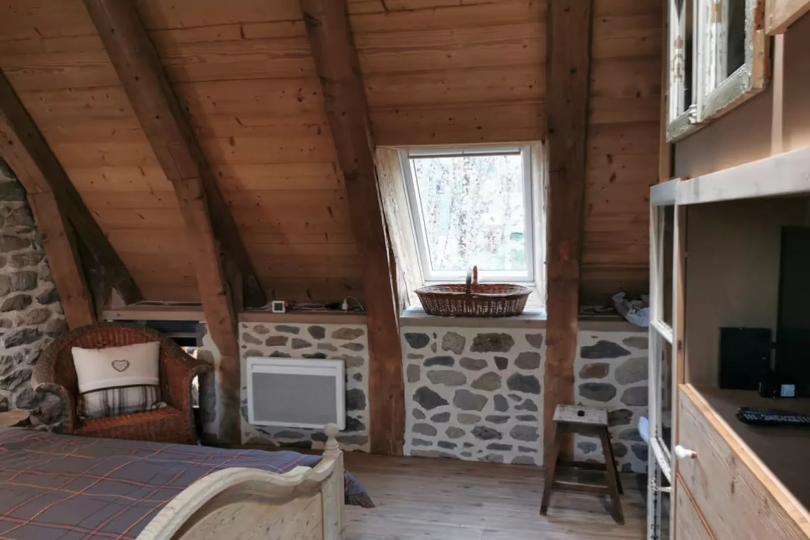 Buron Lou Fenestrou Le Mont Dore 4pers - Slaapkamer