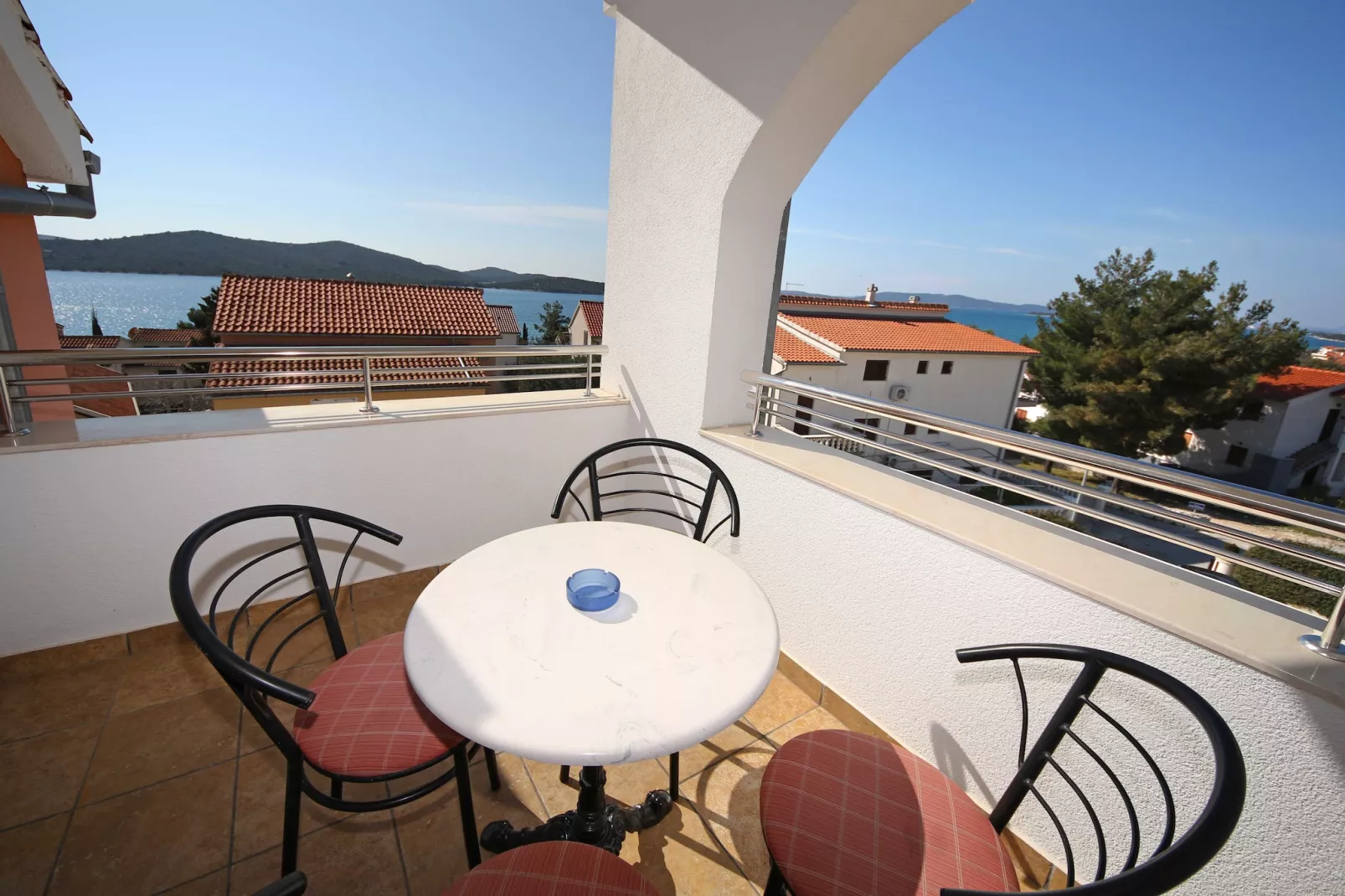 Apartments & Rooms Villa Petra - Double Room (S3) - Terrasbalkon