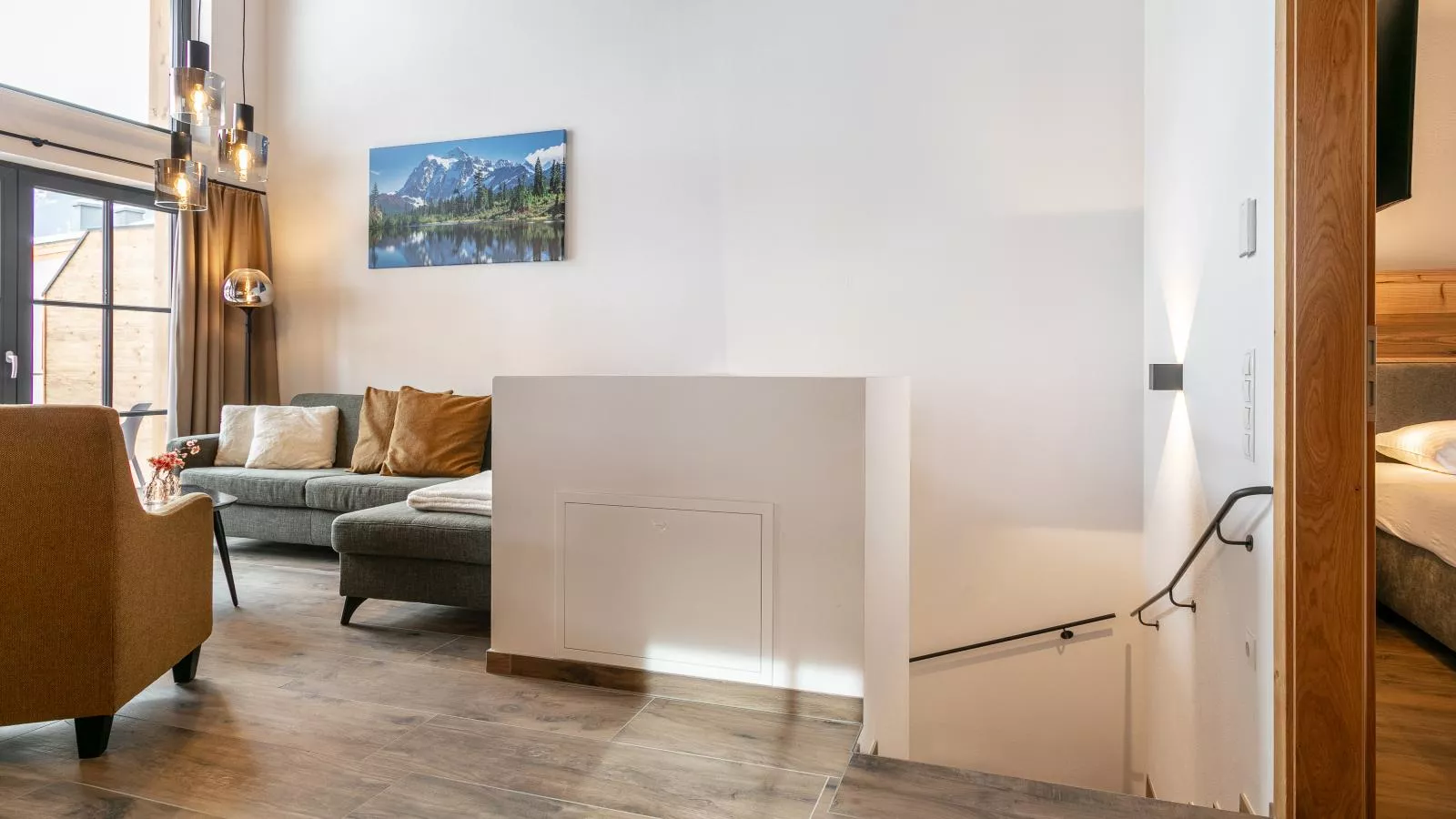 Tauernlodge Eben A4 - Woonkamer