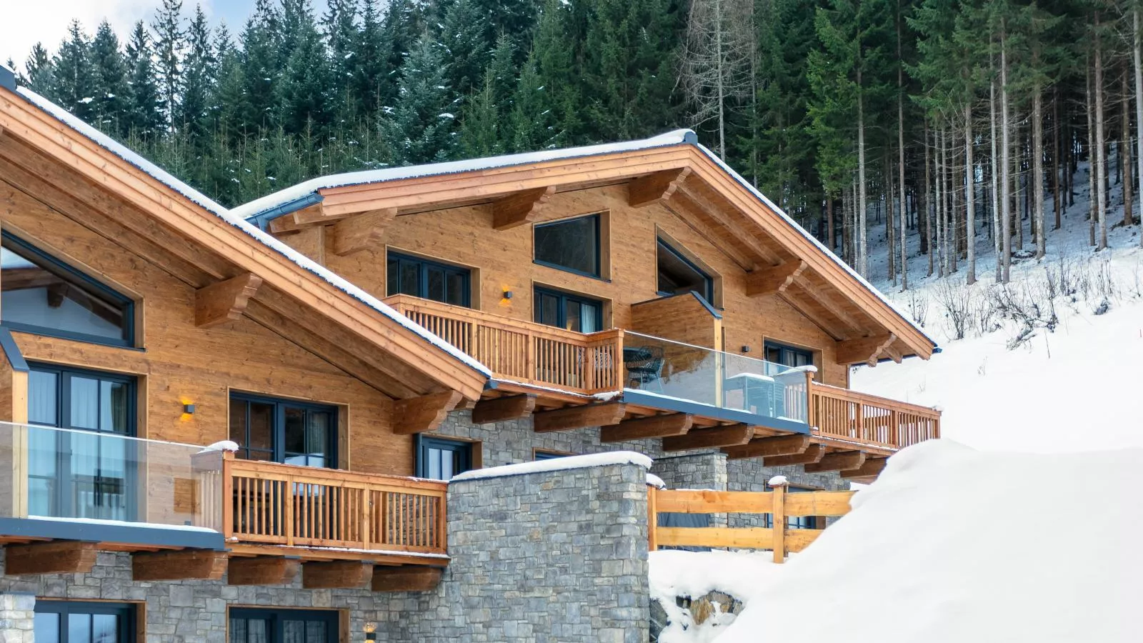 Tauernlodge Eben D3 Large-Exterieur winter