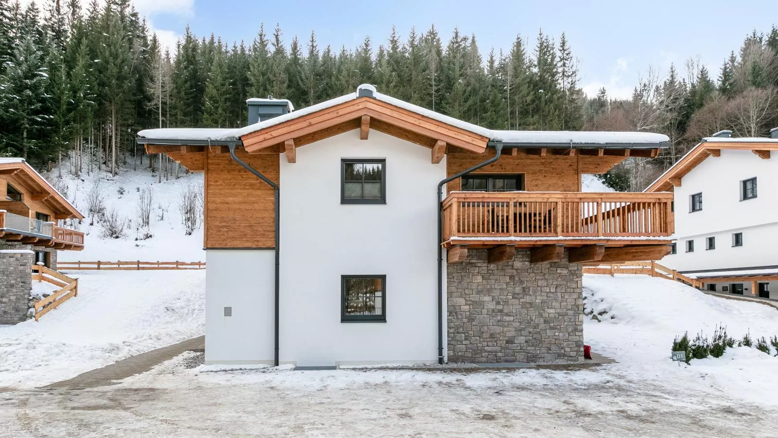 Tauernlodge Eben D3 Large-Exterieur winter