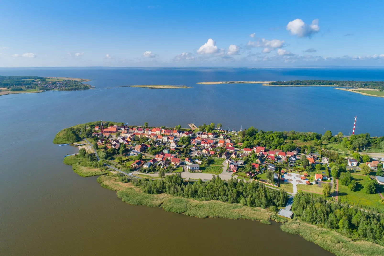 Maritime Ferienhaus für 4 Personen in Nowe Warpno - Gebieden zomer 1km