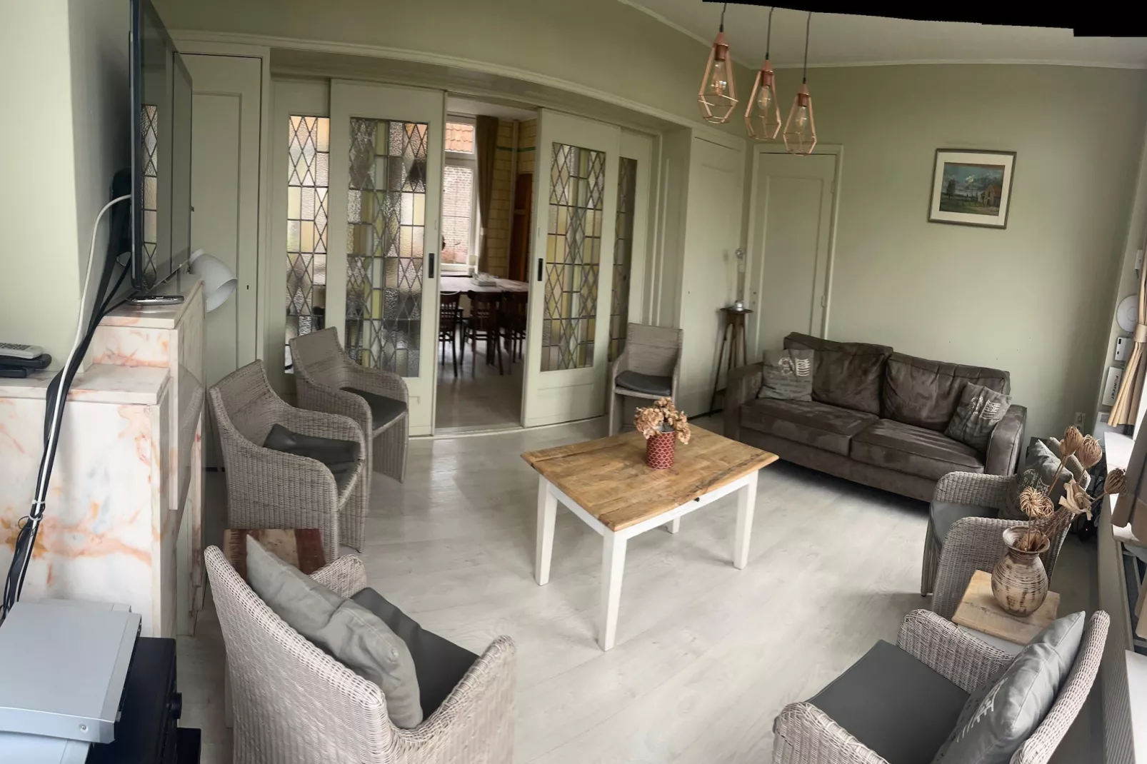 De Biezenpolder 't Groothuus - Woonkamer