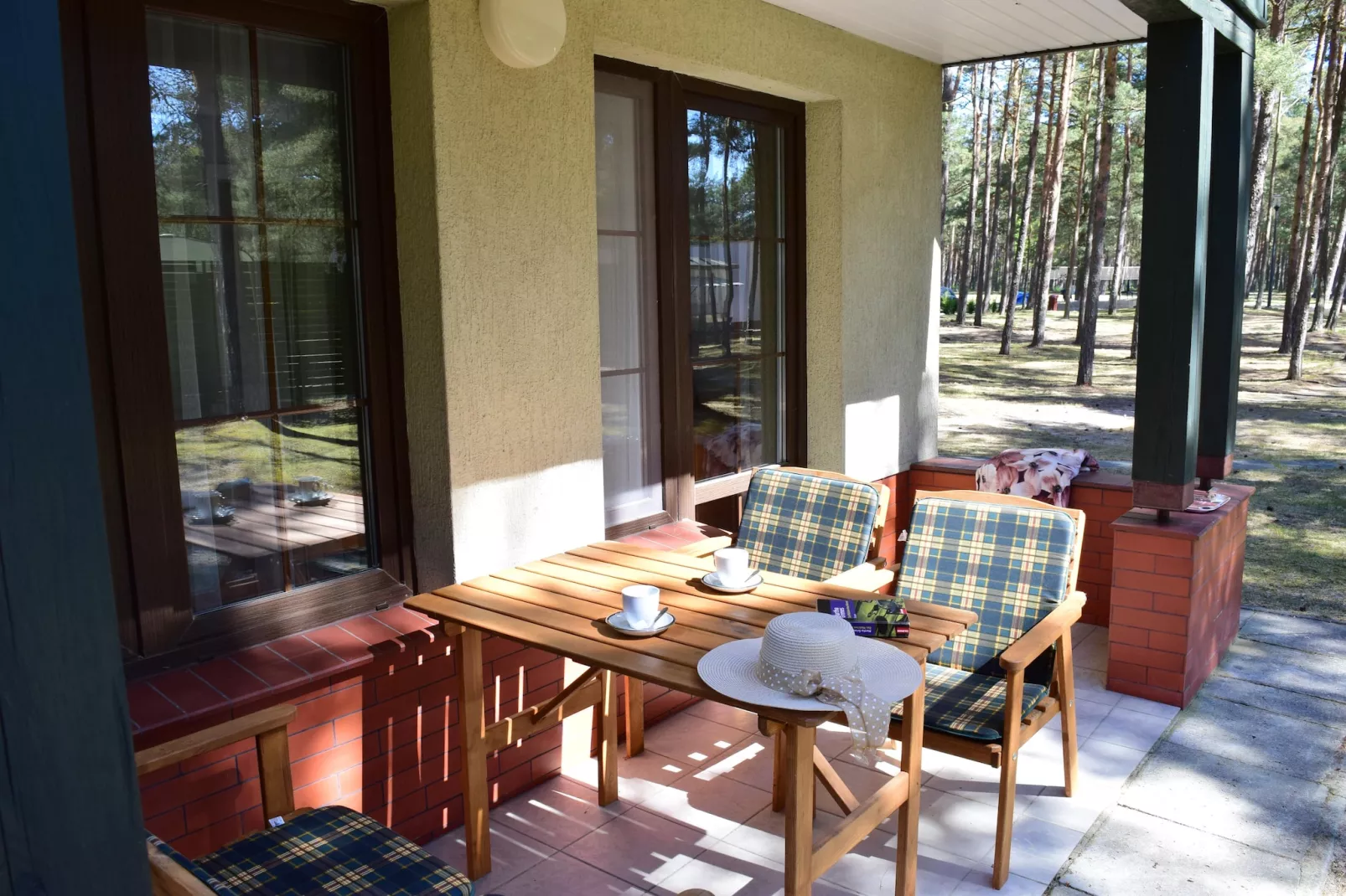 Piętrzowe domy wakacyjne w Rowach dla max 5 osób-Terrasbalkon