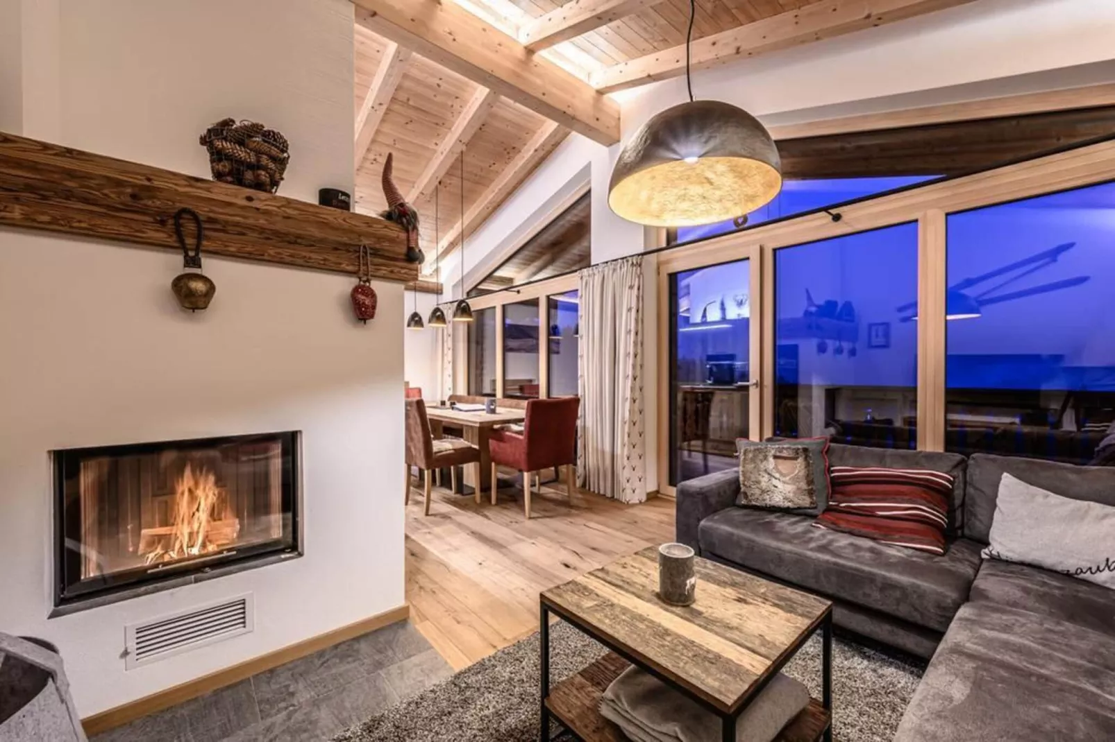 Nationalpark Chalet Dreiherrenspitze - Woonkamer