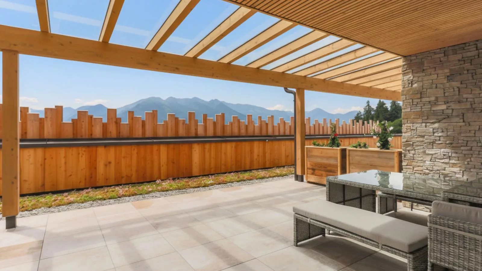 Kitzbüheler Alpenlodge Top A2 und A3 - Terrasbalkon