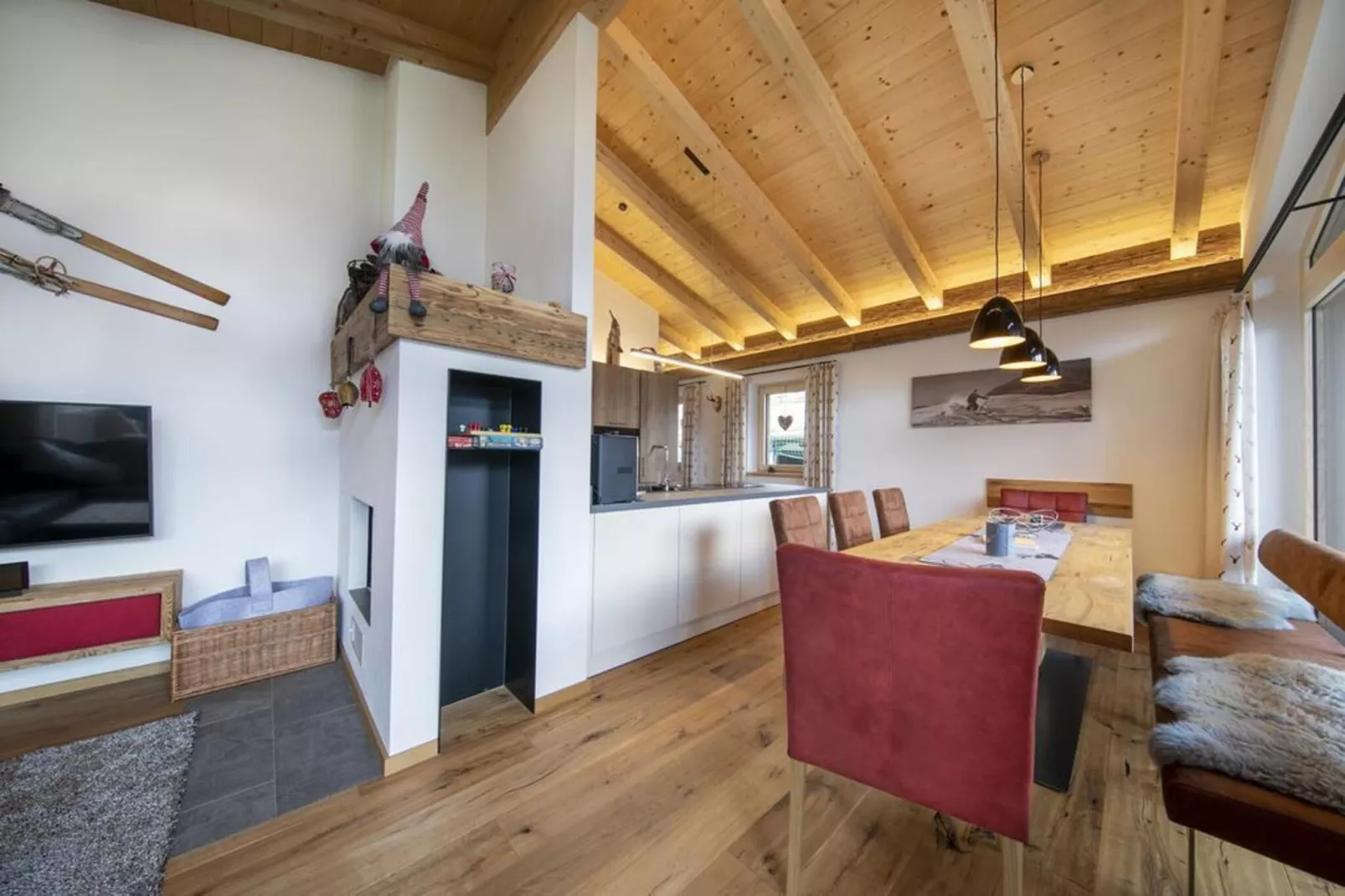 Nationalpark Chalet Schwarzes Hörndl - Eetkamer