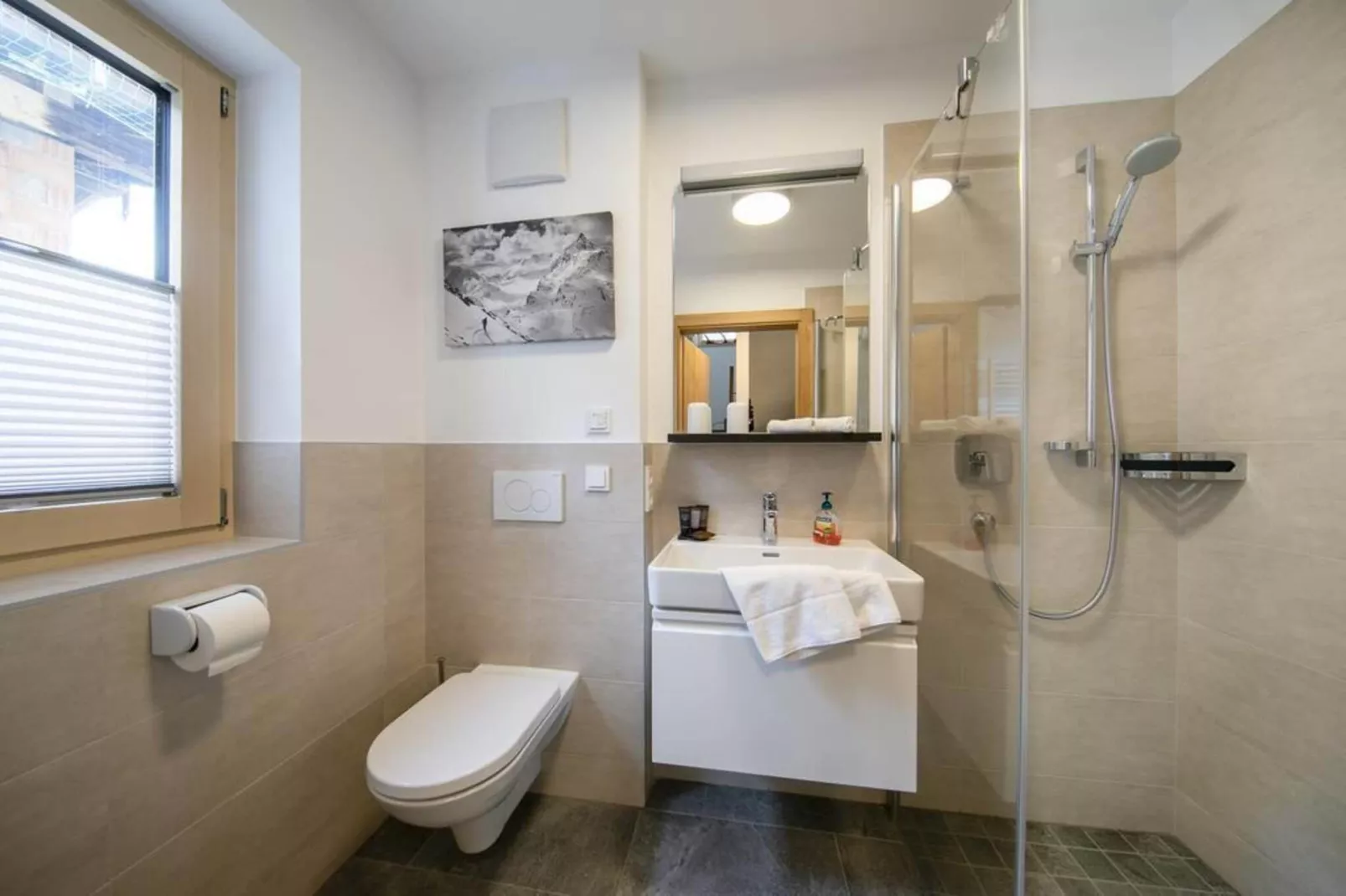 Nationalpark Chalet Dreiherrenspitze - Badkamer