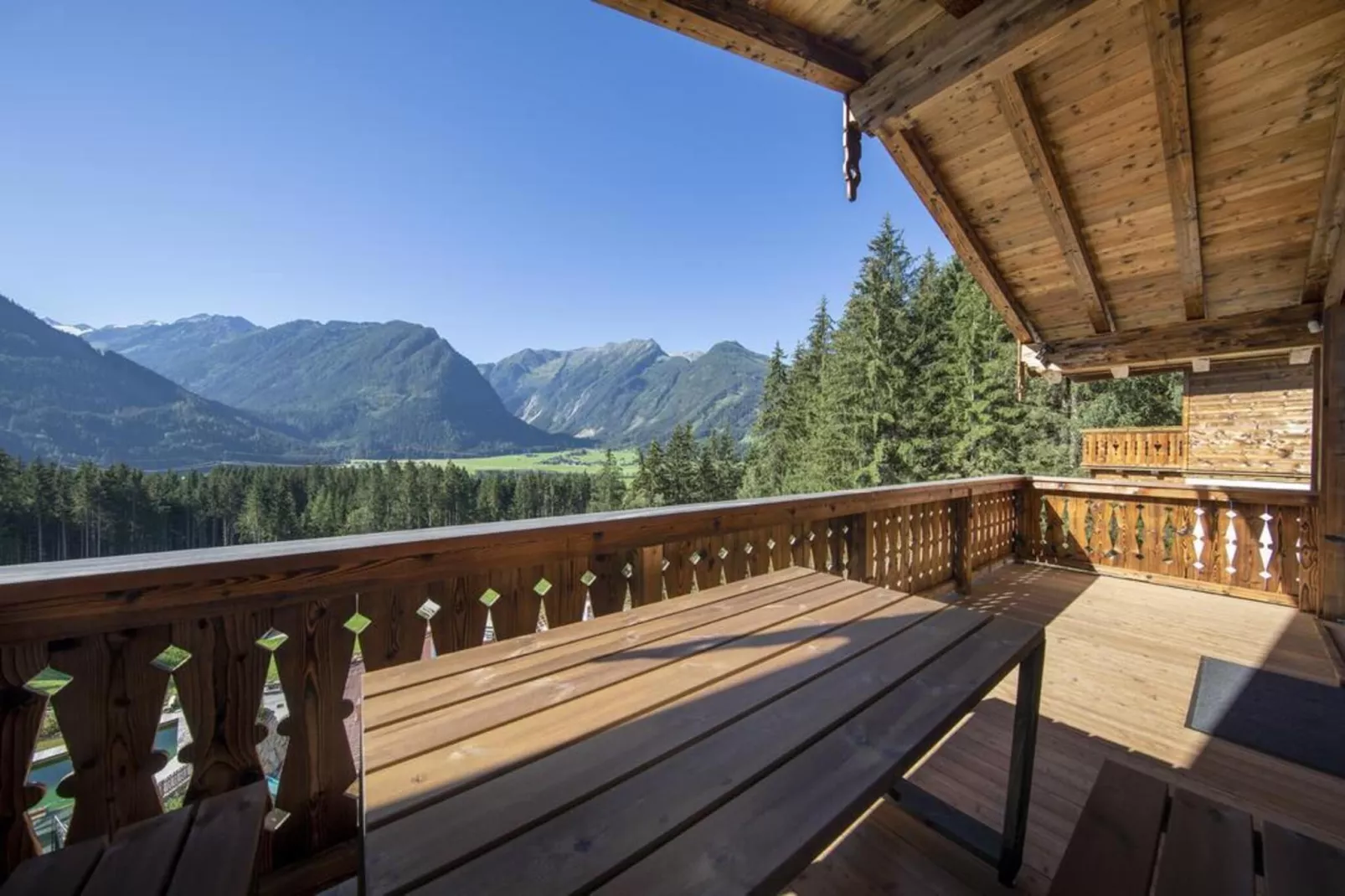 Nationalpark Chalet Dreiherrenspitze - Terrasbalkon