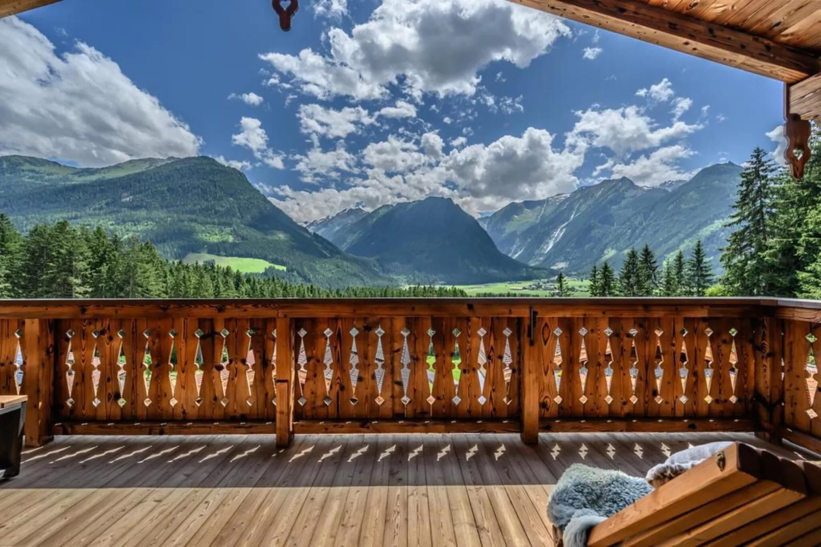 Nationalpark Chalet Schwarzes Hörndl - Terrasbalkon