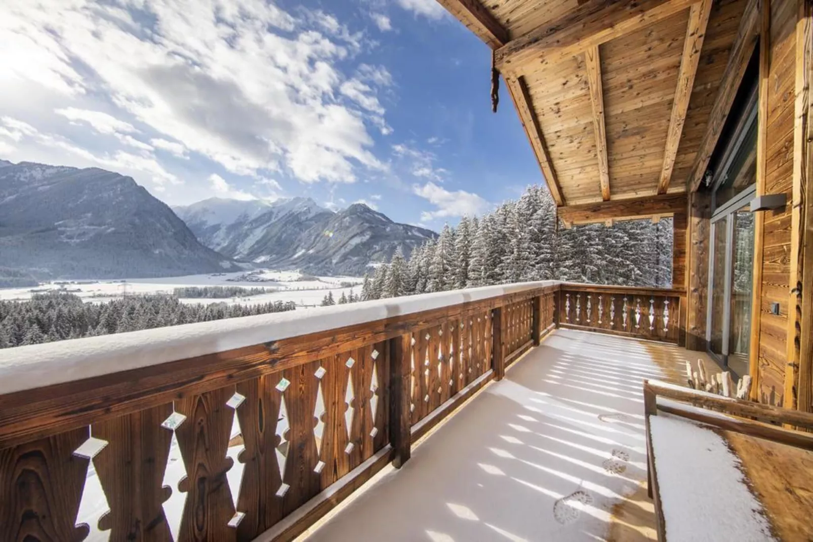 Nationalpark Chalet Dreiherrenspitze - Terrasbalkon