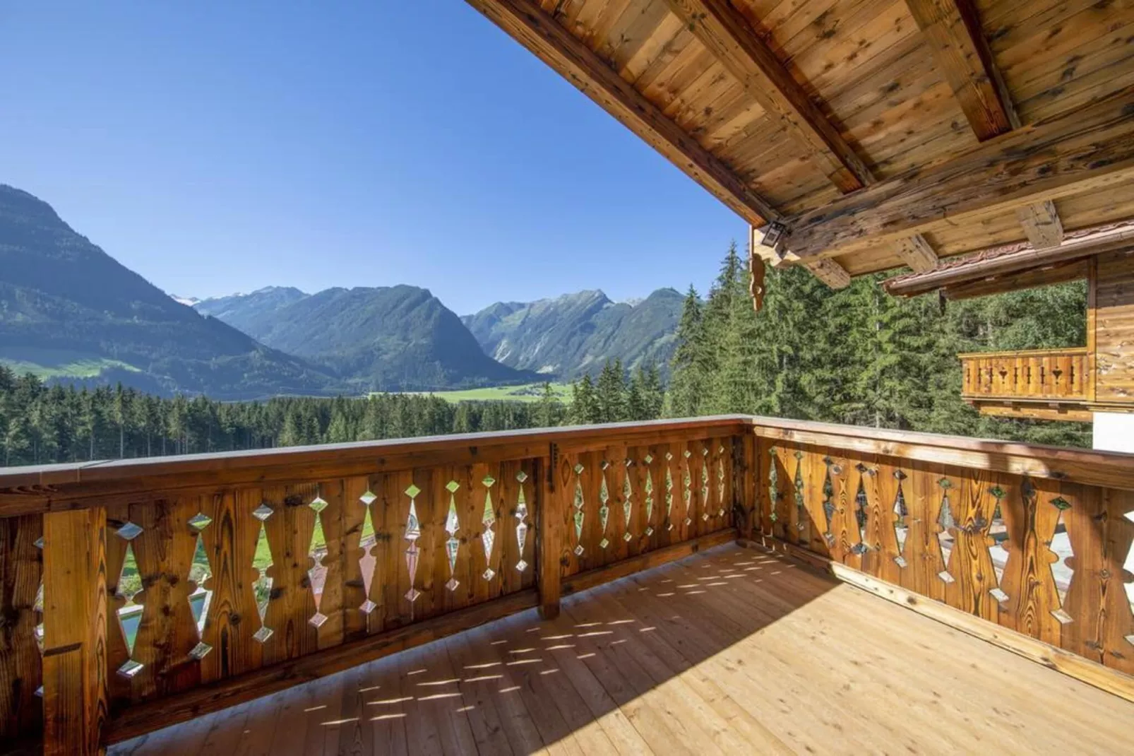 Nationalpark Chalet Schwarzes Hörndl - Terrasbalkon