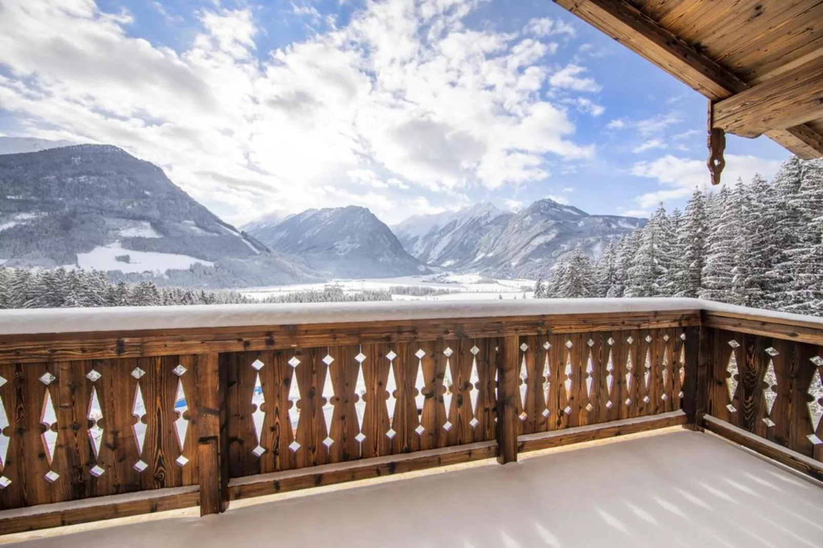Nationalpark Chalet Dreiherrenspitze - Terrasbalkon