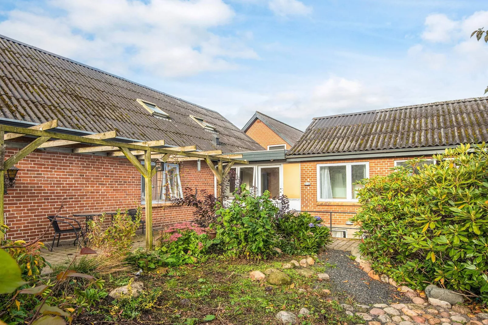 12 Personen vakantie huis in Bording - Uitzicht