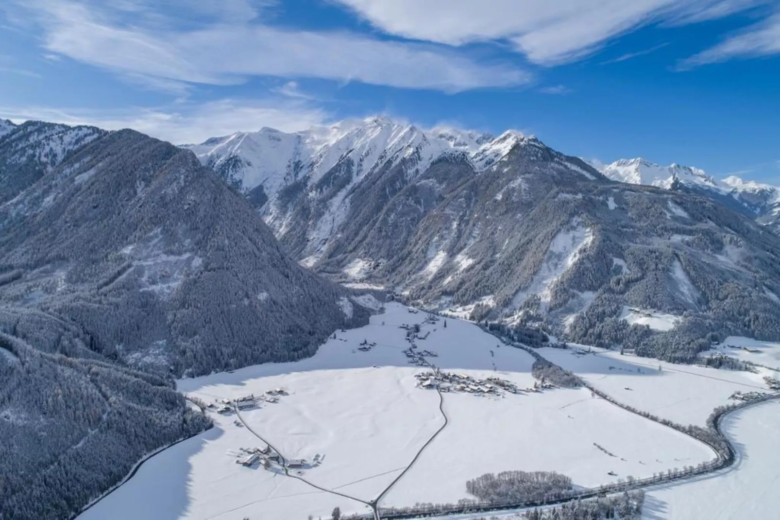 Nationalpark Chalet Schwarzes Hörndl - Gebied winter 1km