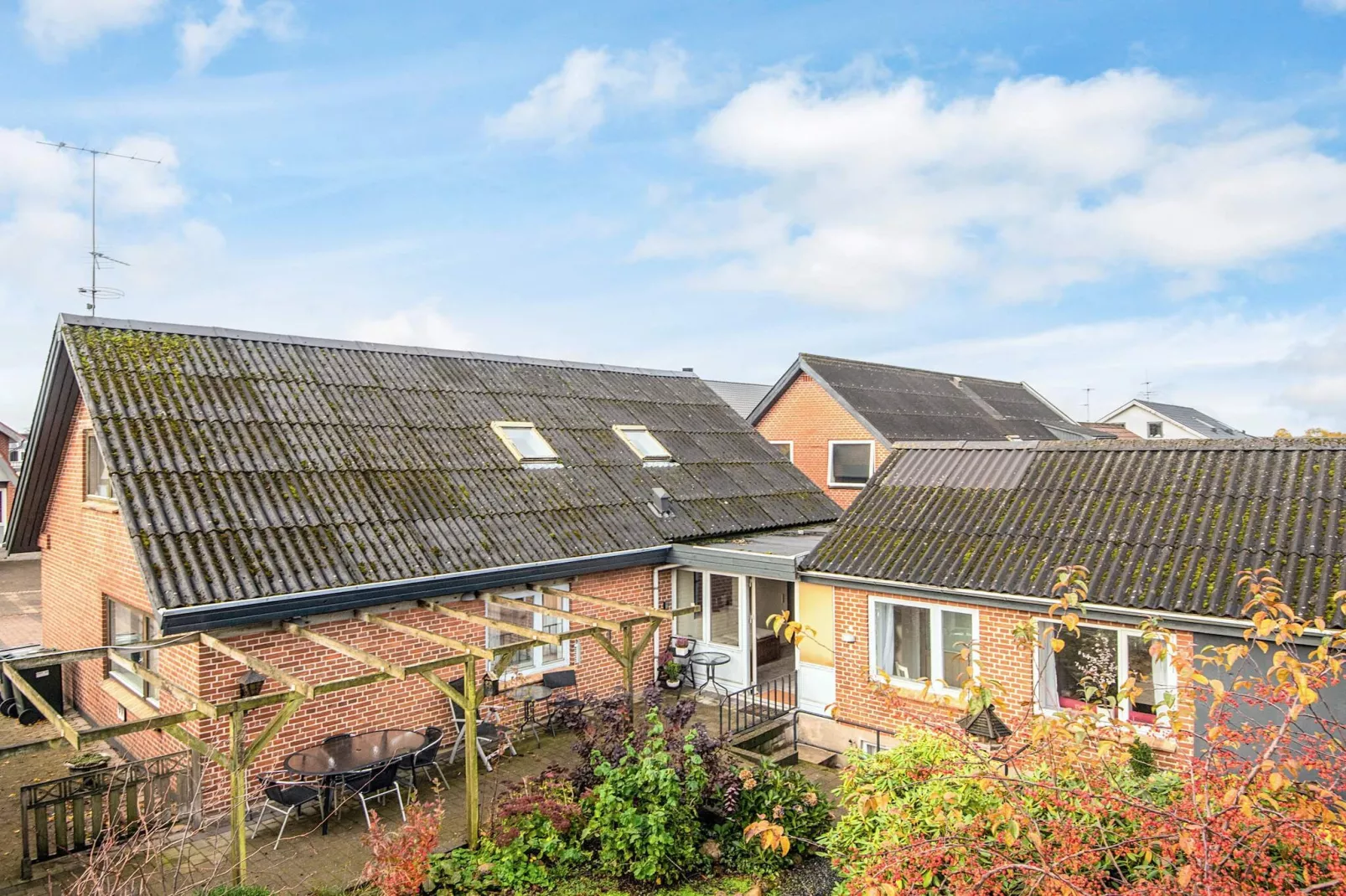 12 Personen vakantie huis in Bording - Uitzicht