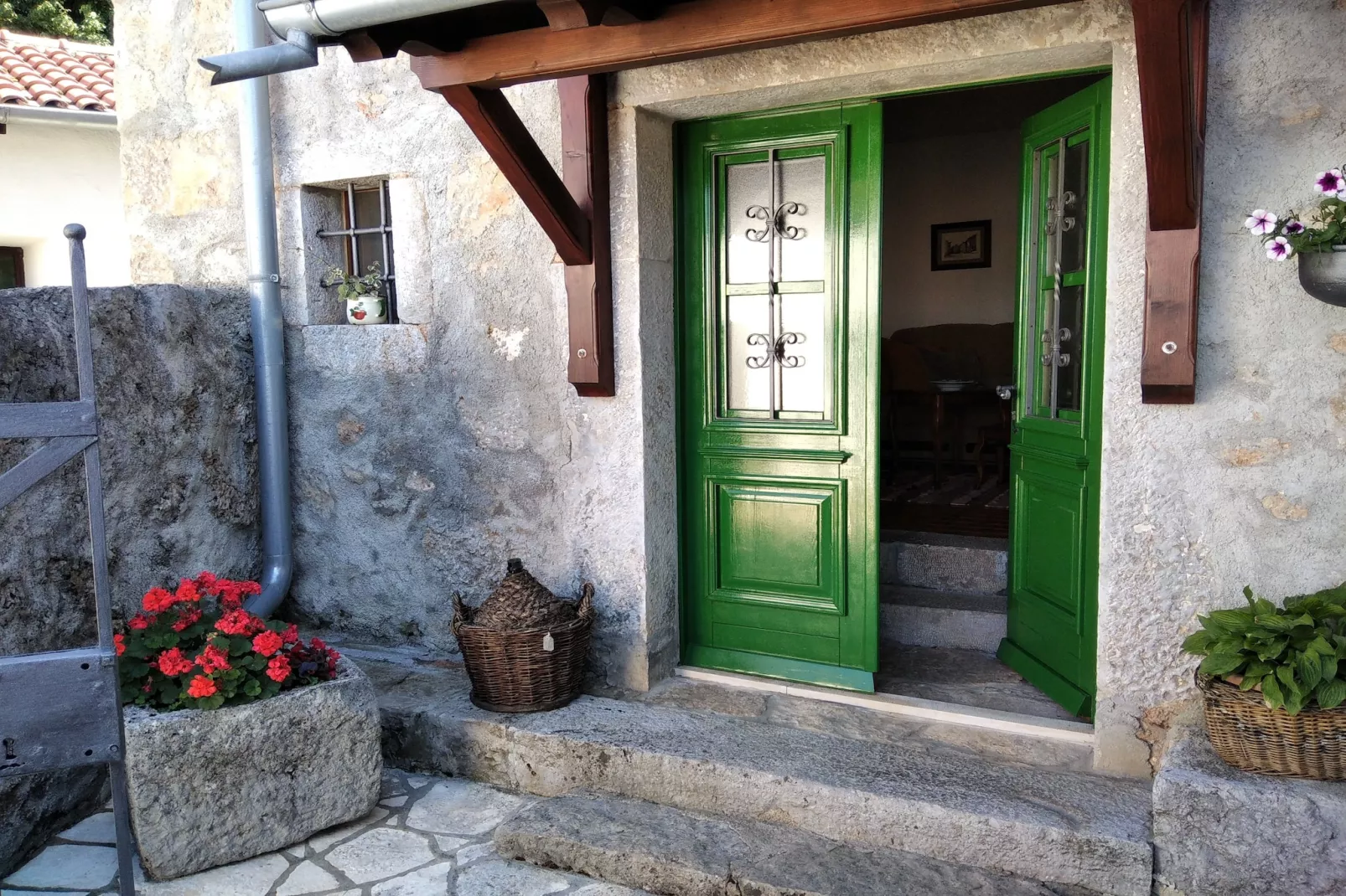 Holiday home Mikleus in Lovrec - Dobrec - ca 113 qm für 4 Erw 2 Kinder max 11 J - Buitenlucht