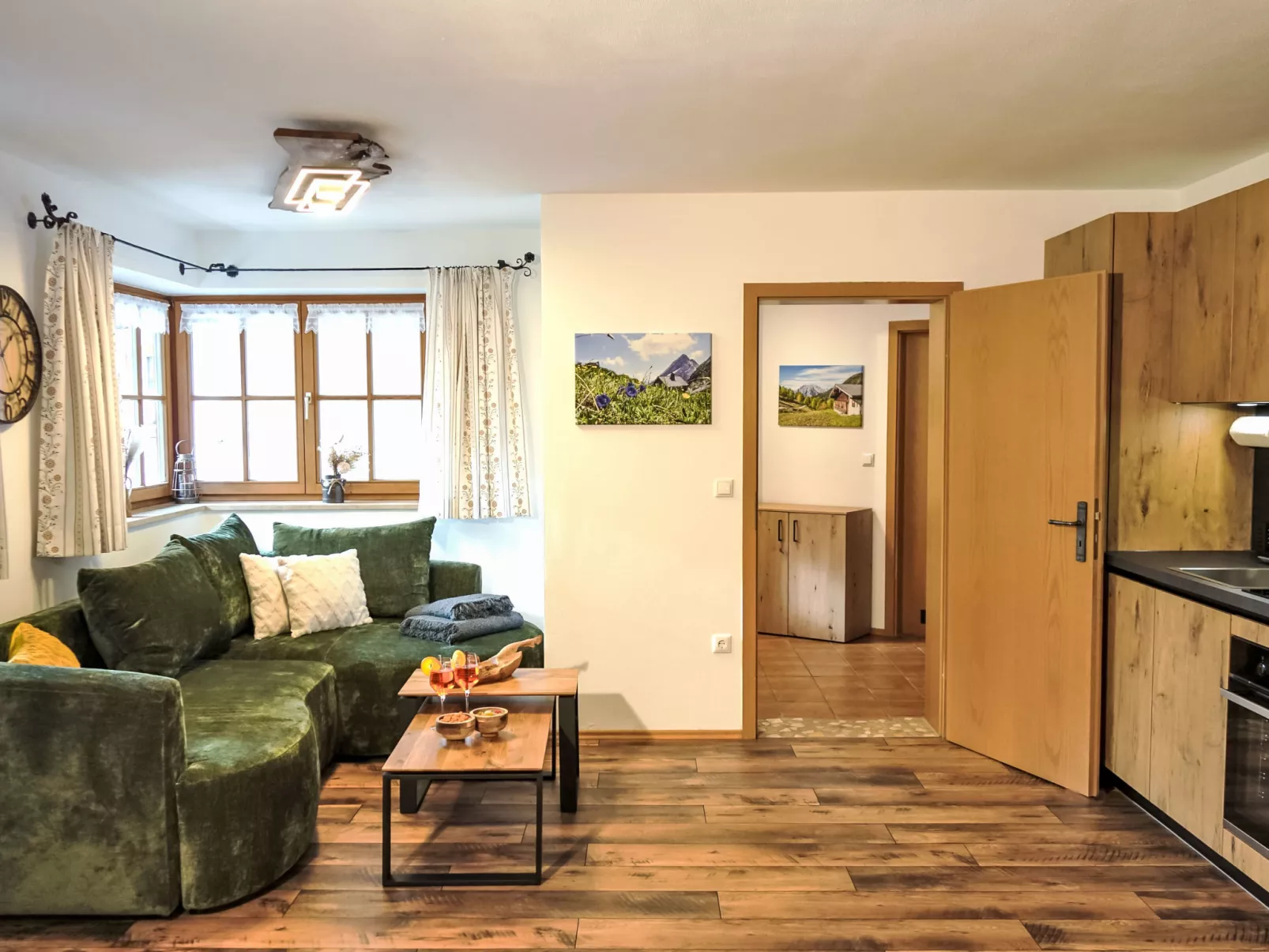 Große Wohnung in Berchtesgaden mit Terrasse - Binnen