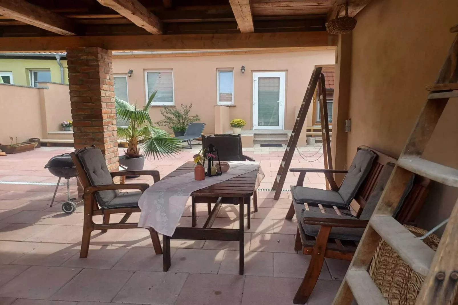 Ferienwohnung Brandenburg - Ziesar - Terrasbalkon