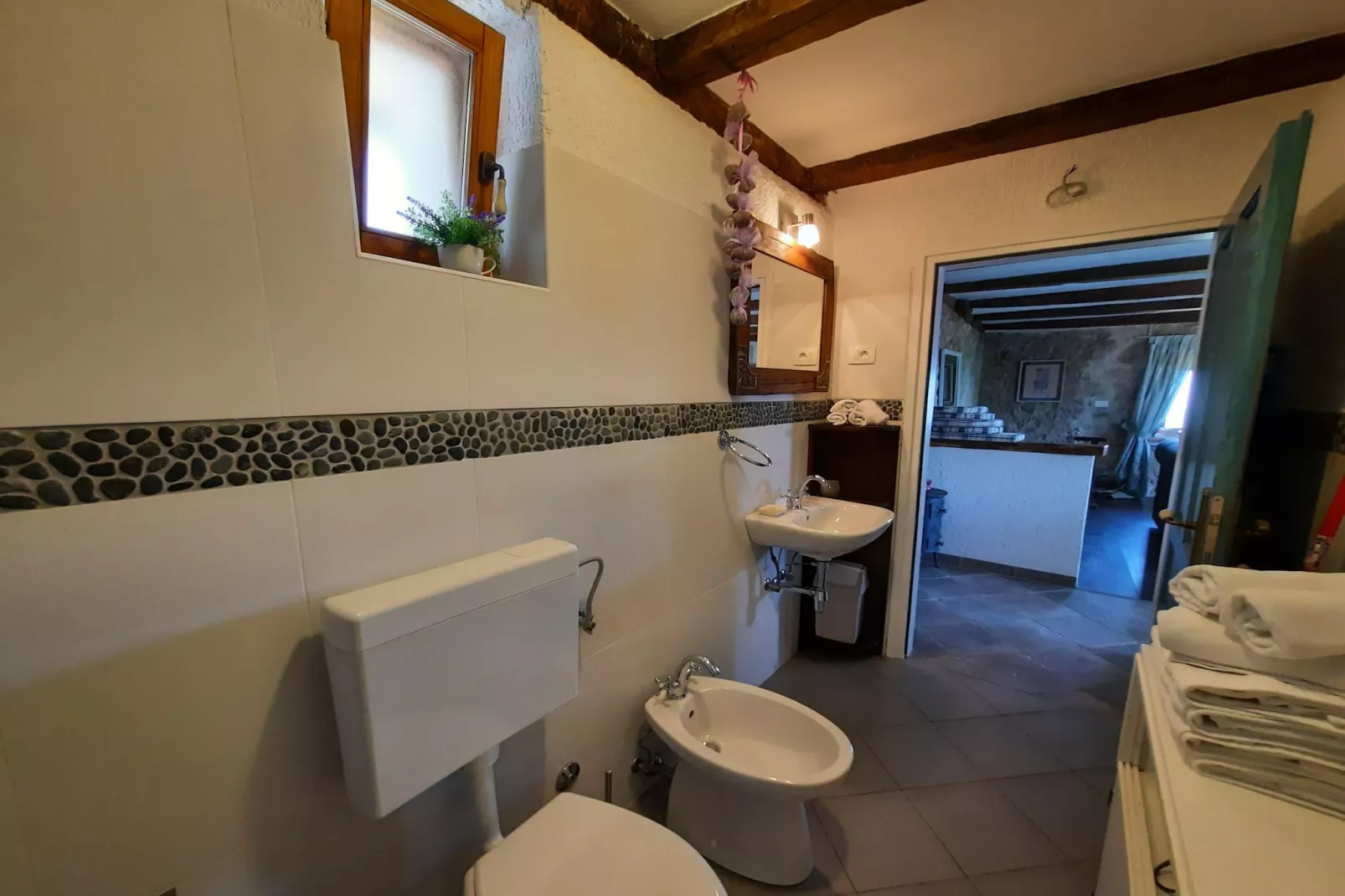 Holiday home Iva - Lovran Dobrec - ca 80 qm für 4 Pers - Badkamer