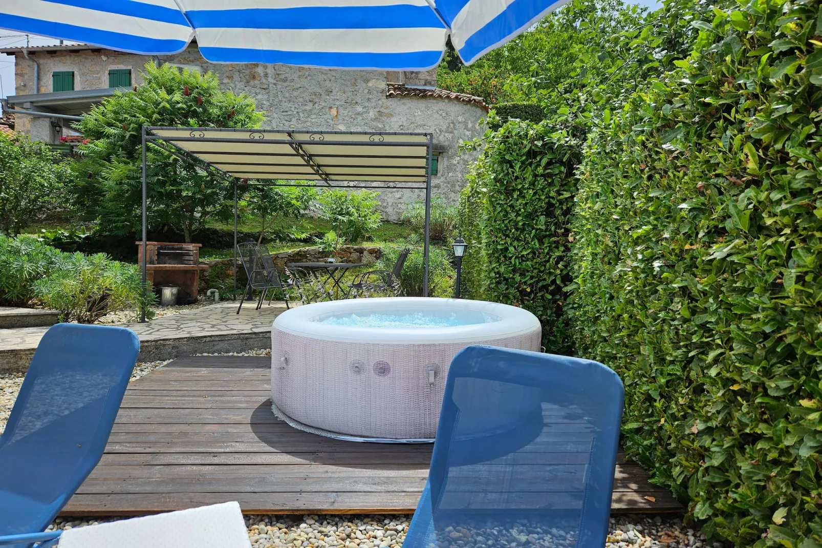 Holiday home Iva - Lovran Dobrec - ca 80 qm für 4 Pers - Tuinen zomer