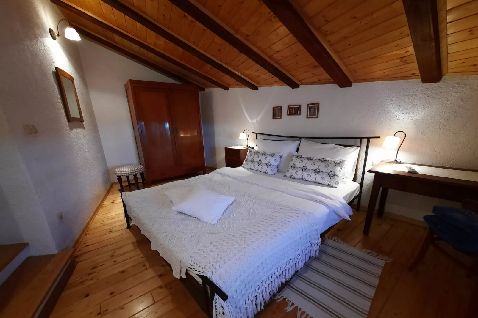 Holiday home Mikleus in Lovrec - Dobrec - ca 113 qm für 4 Erw 2 Kinder max 11 J - Slaapkamer
