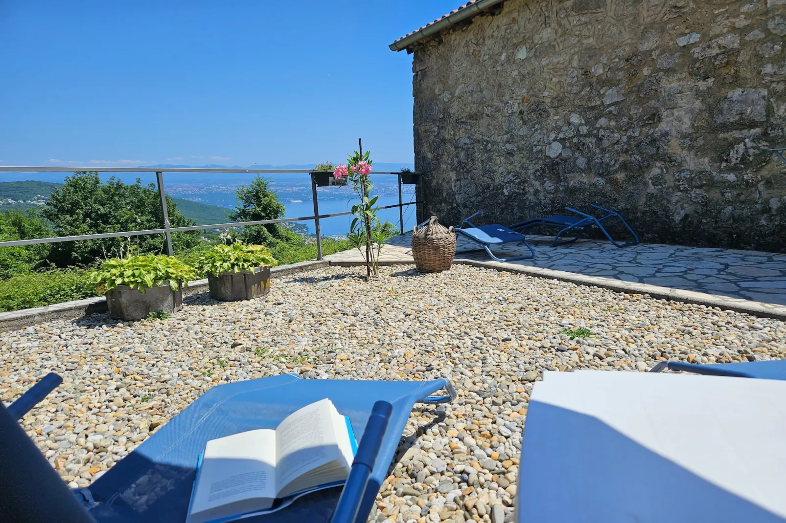 Holiday home Iva - Lovran Dobrec - ca 80 qm für 4 Pers - Uitzicht zomer