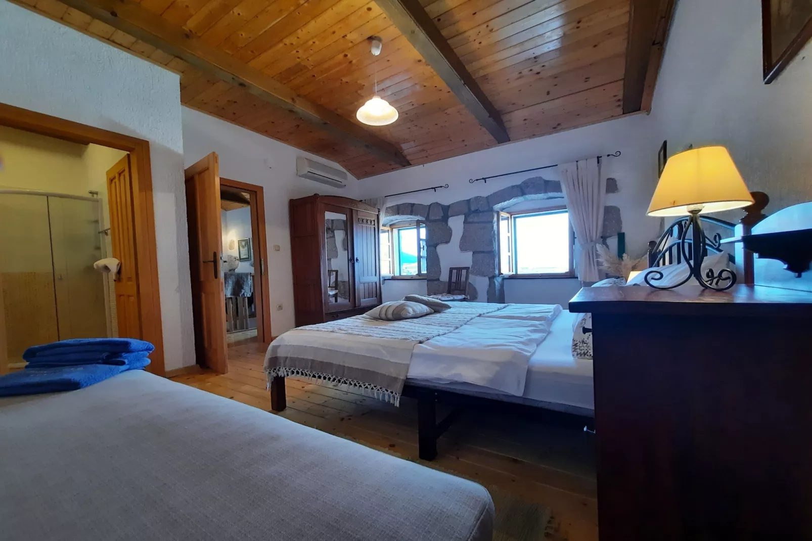 Holiday home Mikleus in Lovrec - Dobrec - ca 113 qm für 4 Erw 2 Kinder max 11 J - Slaapkamer