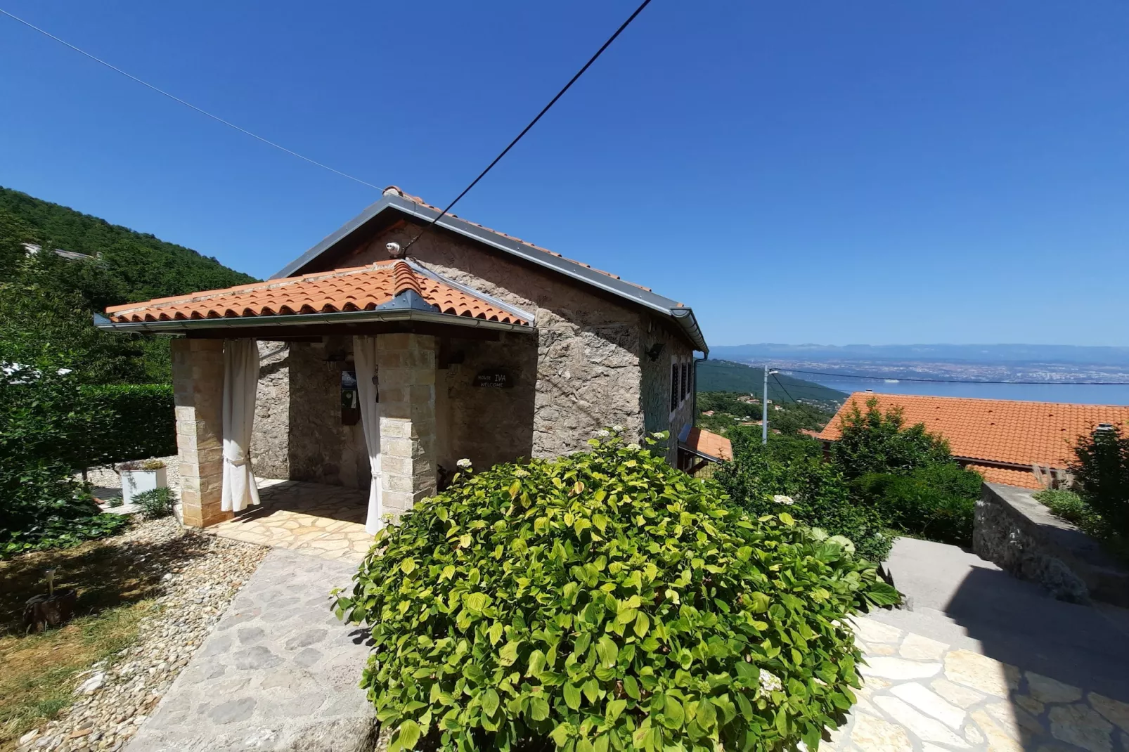 Holiday home Iva - Lovran Dobrec - ca 80 qm für 4 Pers - Buitenlucht