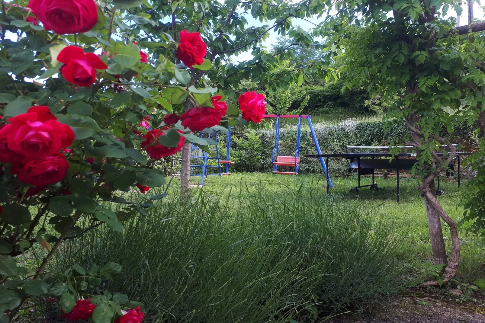 Holiday home Mikleus in Lovrec - Dobrec - ca 113 qm für 4 Erw 2 Kinder max 11 J - Tuinen zomer