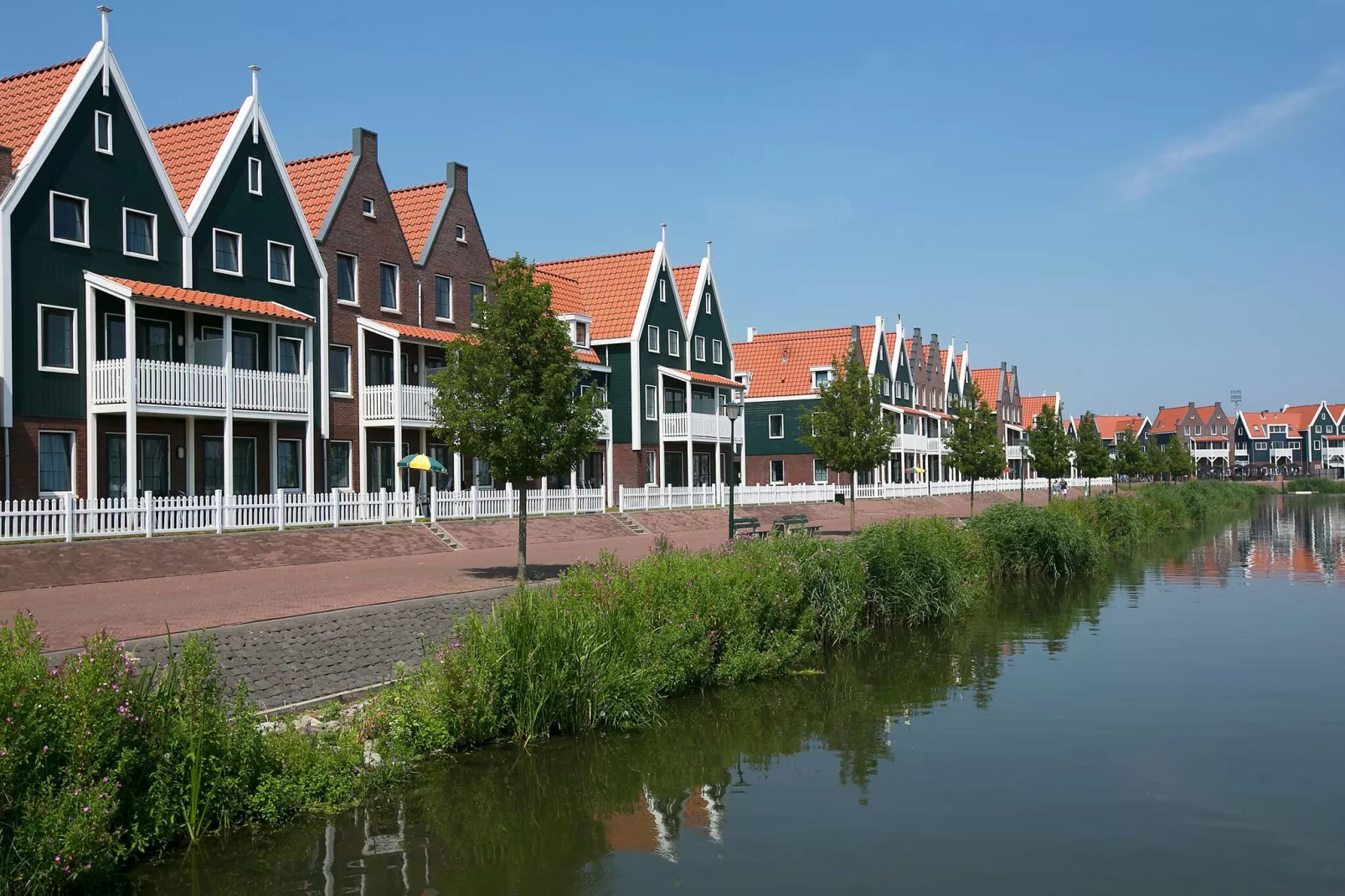 Marinapark Volendam 4-Gebieden zomer 1km