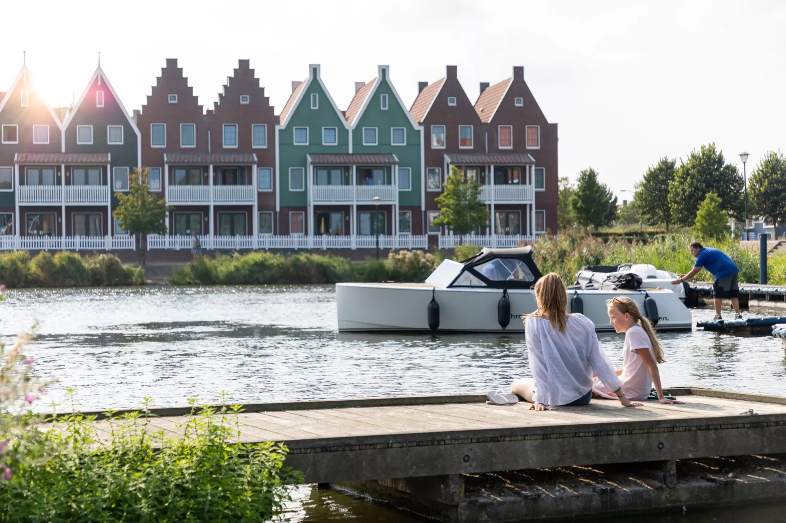 Marinapark Volendam 4-Gebieden zomer 1km