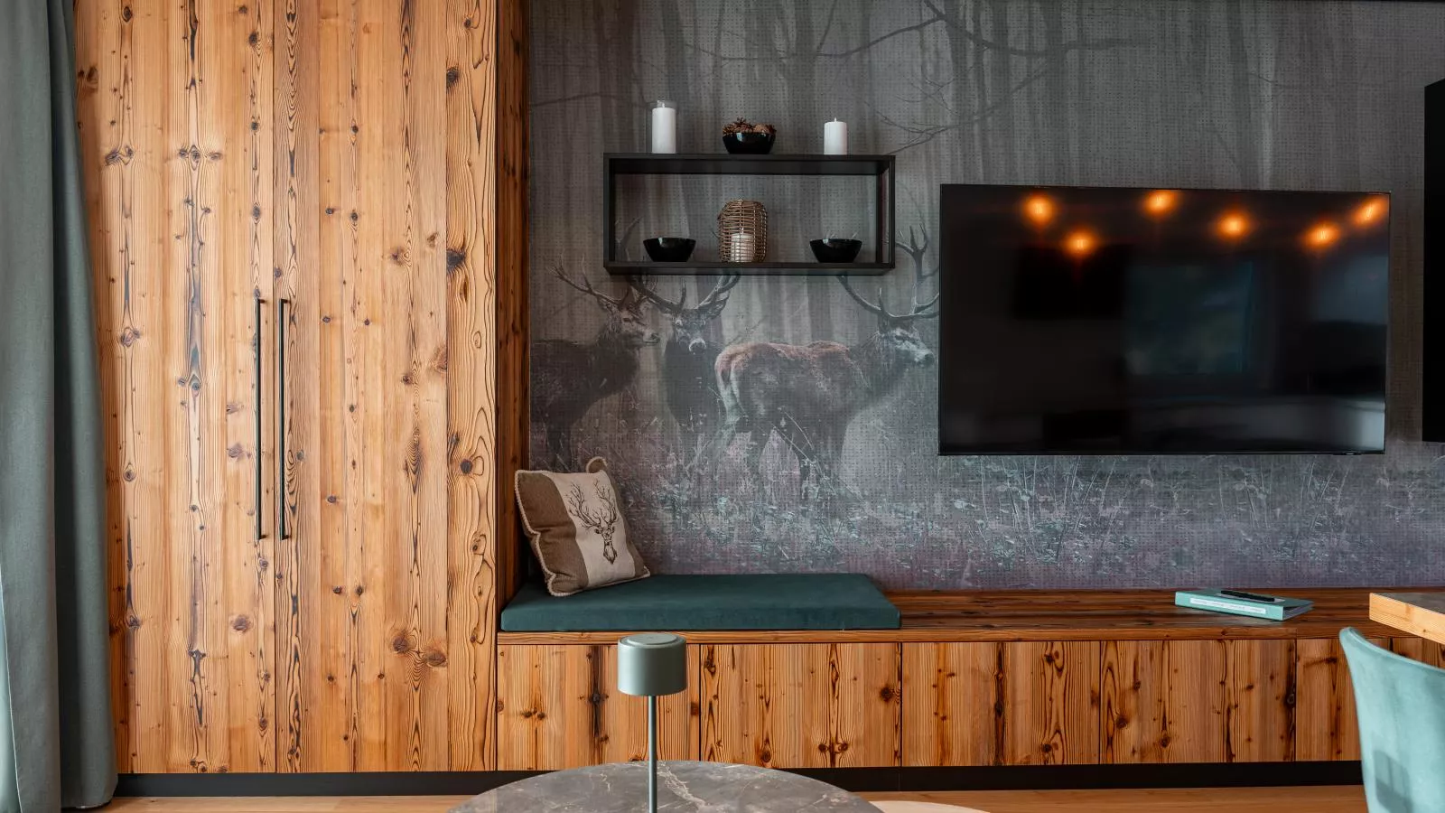 Mariazeller Zirbennest - Woonkamer