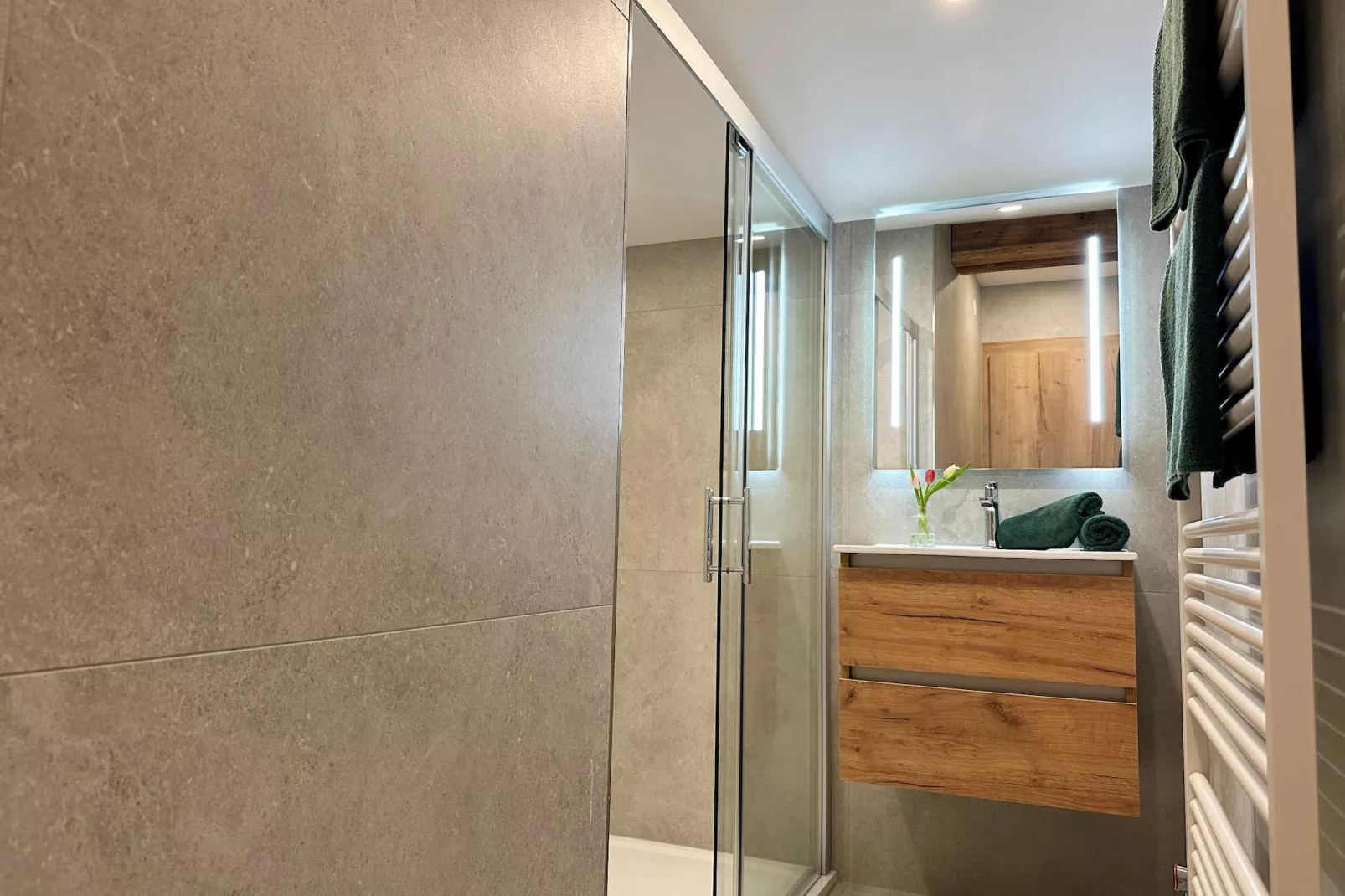 Apartment Sonnberg - Badkamer