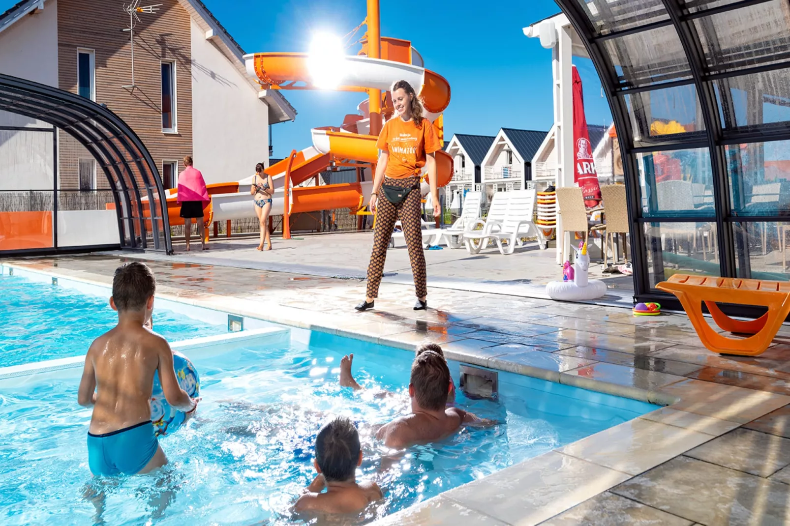 Domki STANDARD Sarbinowo - Zwembad