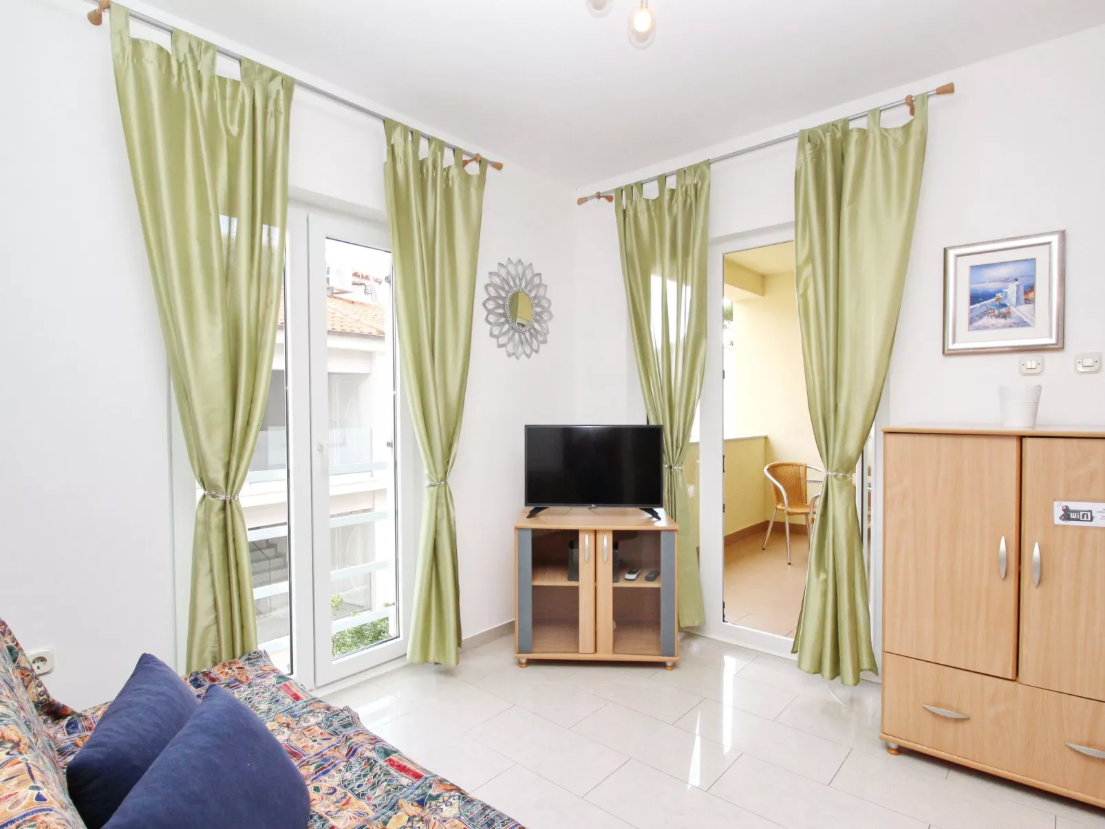 Appartement in Baška mit Eigenem Balkon