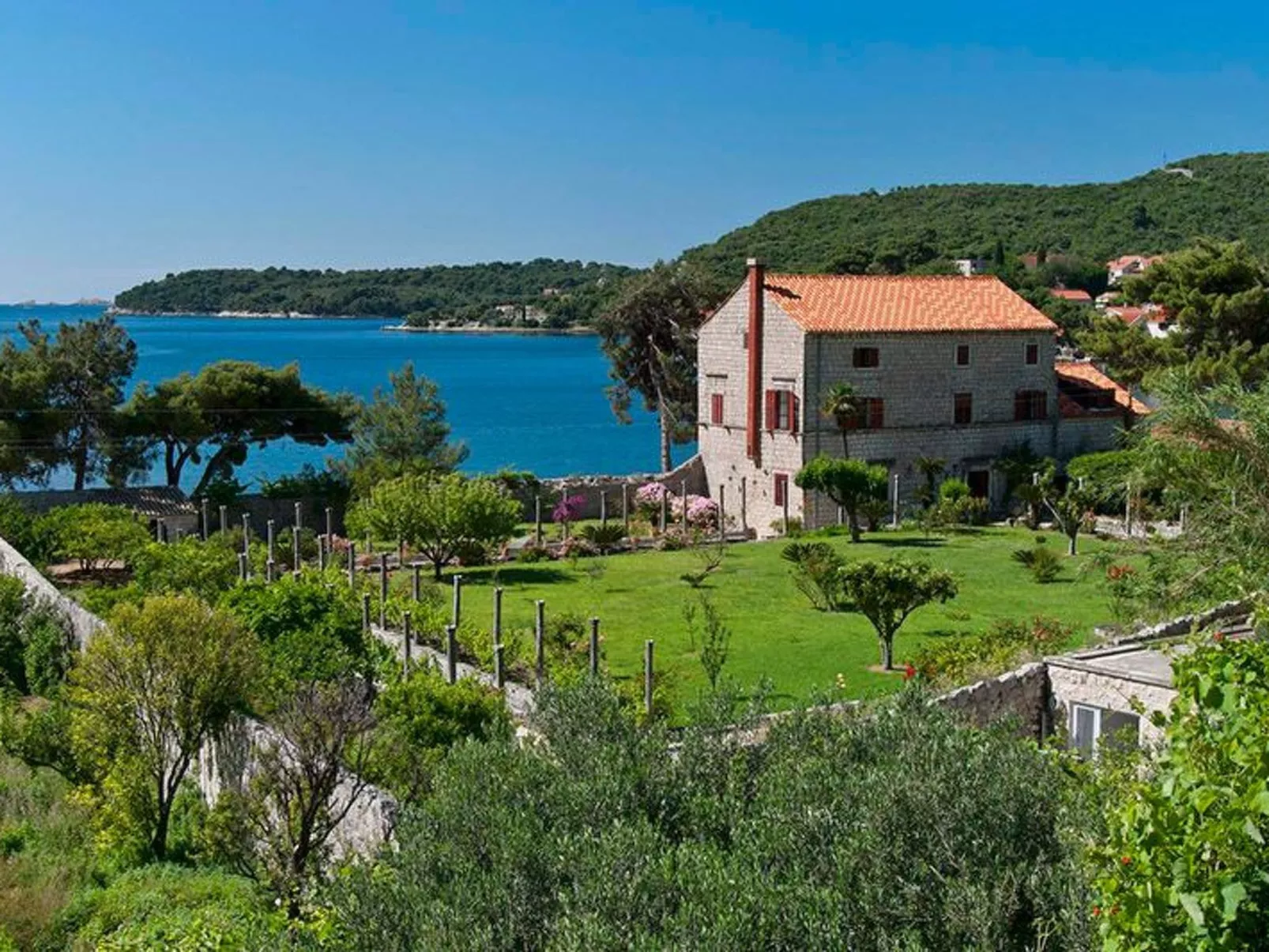 Privatzimmer im Schloss Seefront Zamagna, Mali Zaton NO. 8