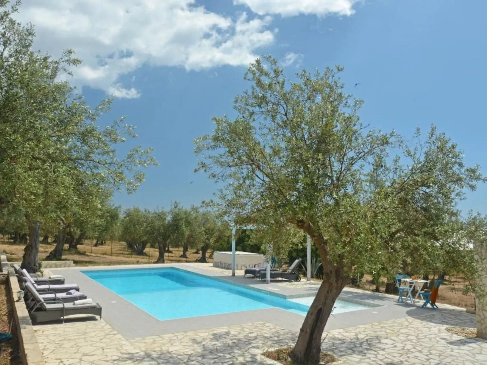 Moderne Ferienvilla bei Noto mit Meerblick und privatem Pool