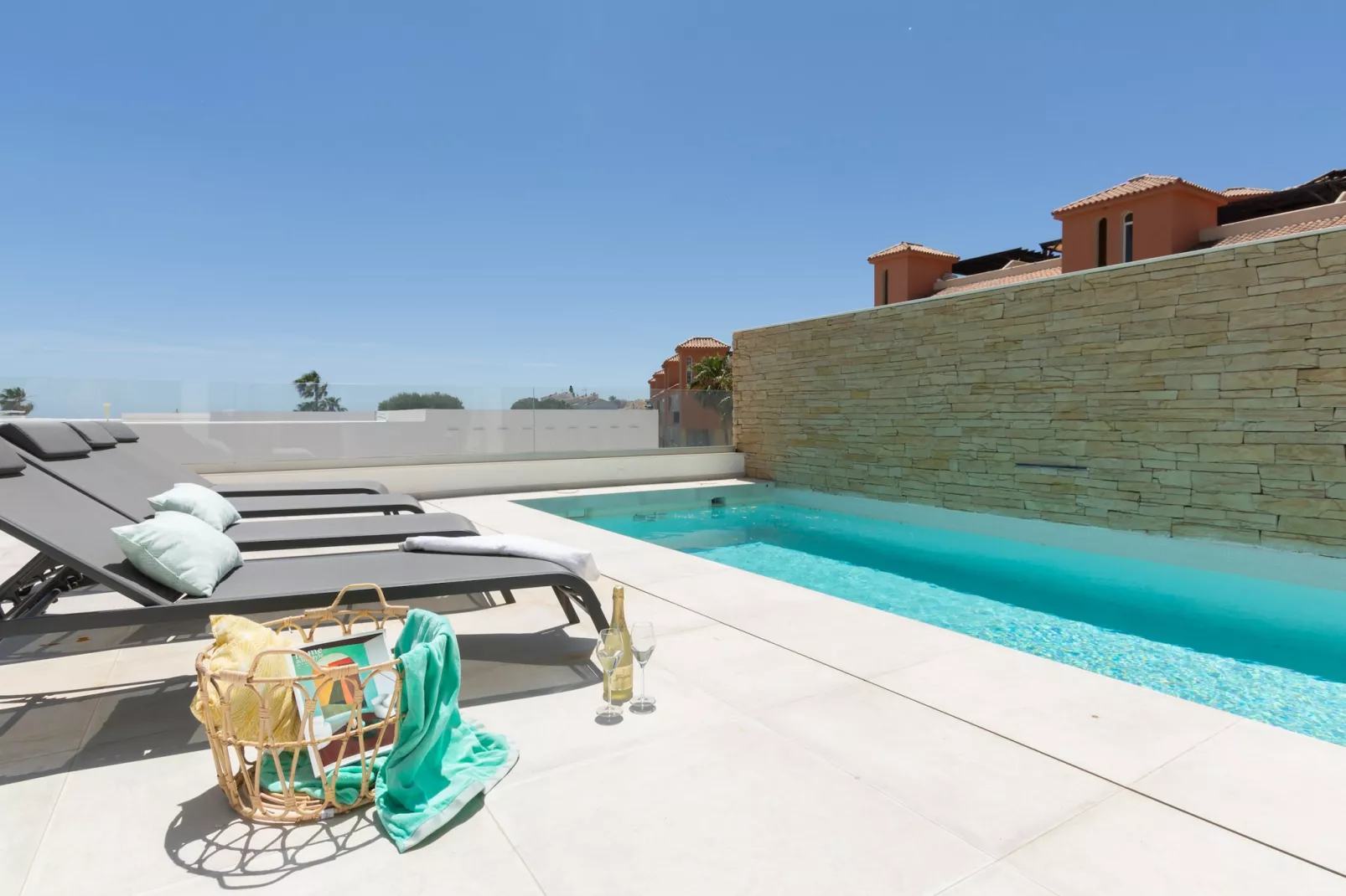 Modern Villa with Private Pool & Rooftop Terrace