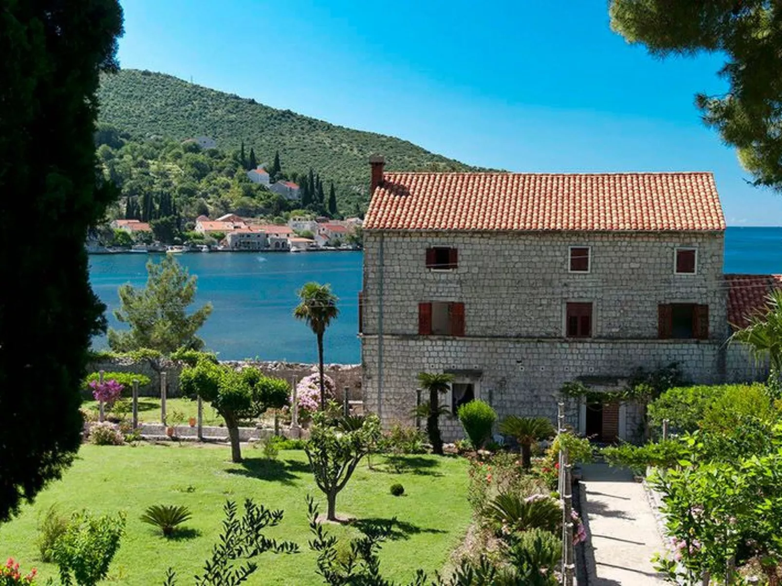 Privatzimmer im Schloss Seefront Zamagna, Mali Zaton NO. 5