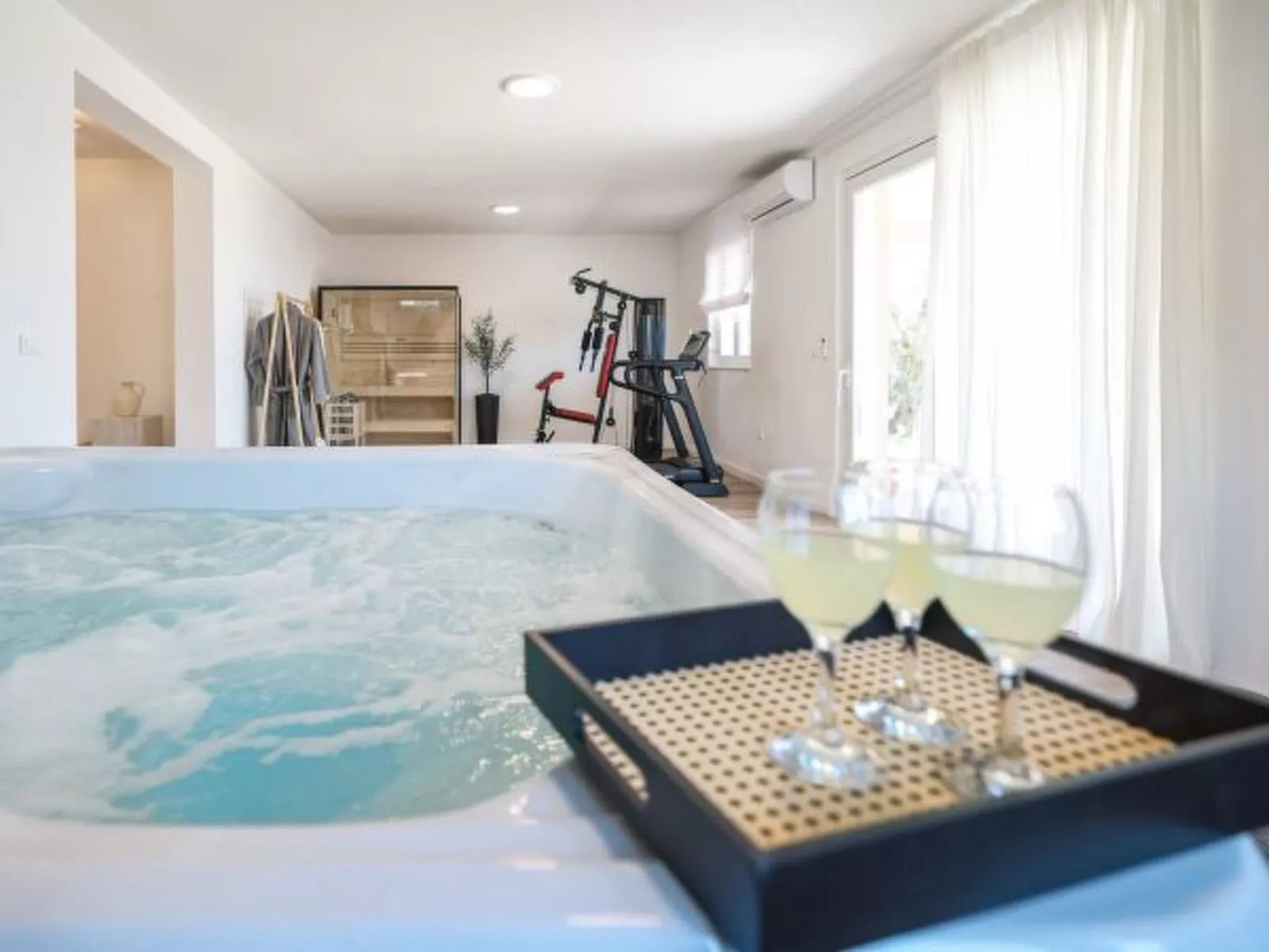 Seaview Villa Grota with swimming pool