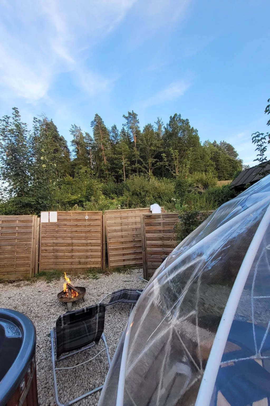 Bubble Übernachtung im Fichtelgebirge