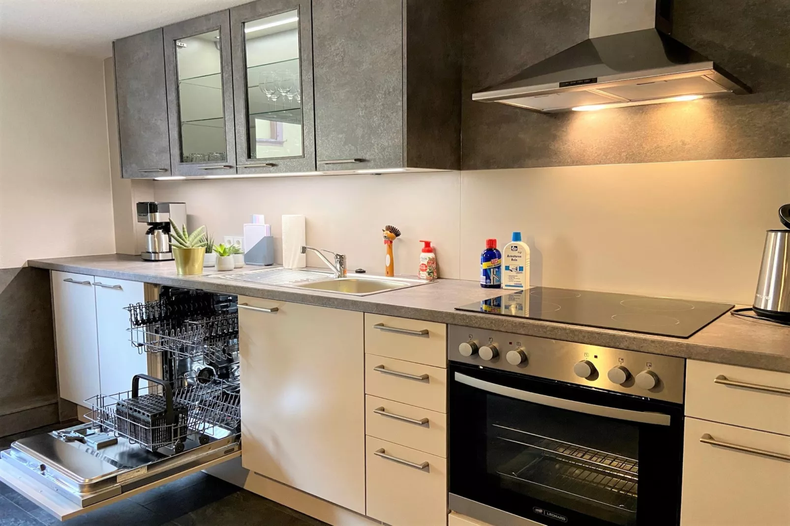 Ferienwohnung am Marktplatz - Keuken